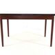 Table à manger extensible en bois de rose 'Stenstrup' - style mid-century moderne
