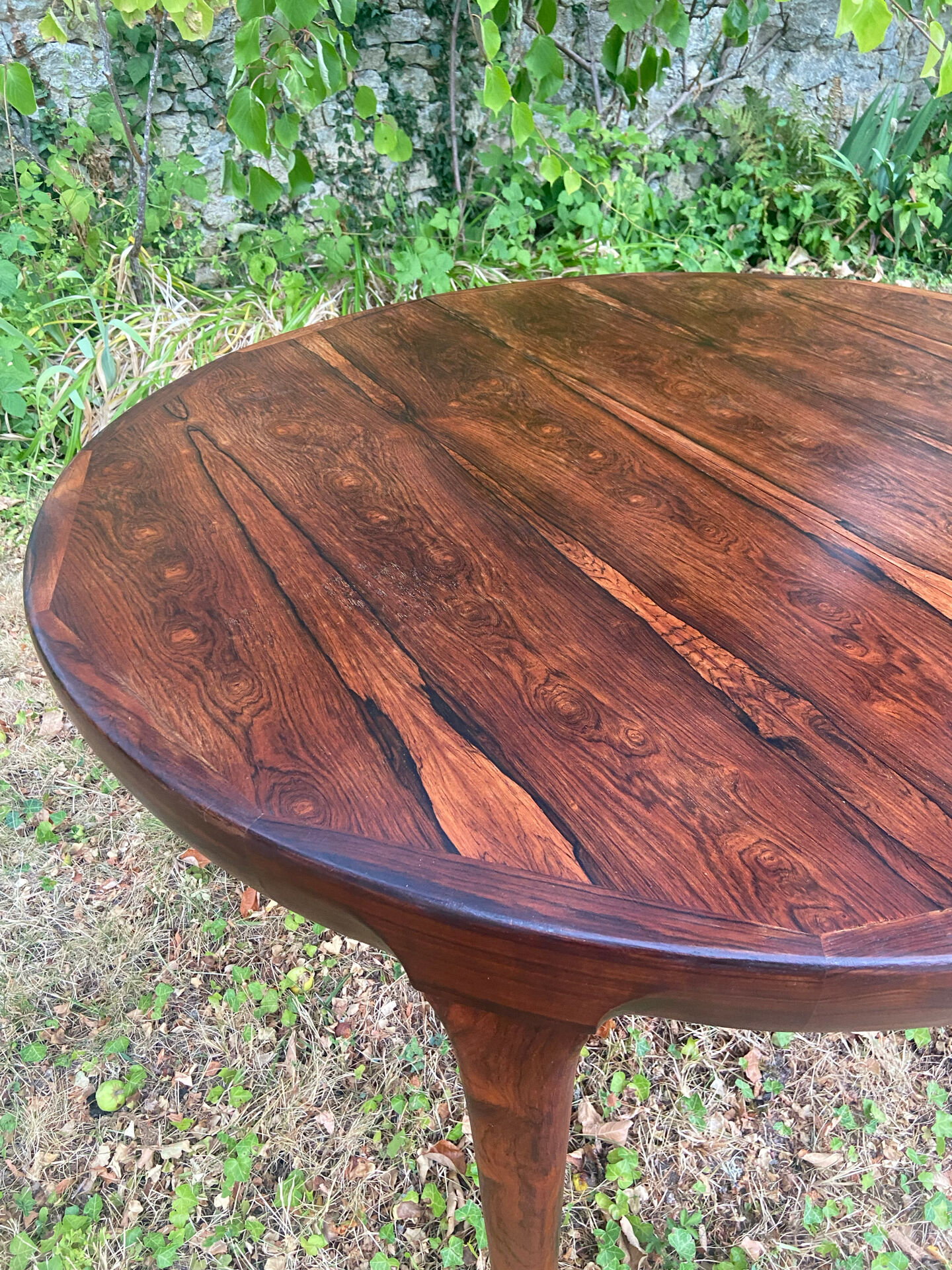Table à manger scandinave palissandre de Rio