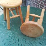 Pair of milking stools