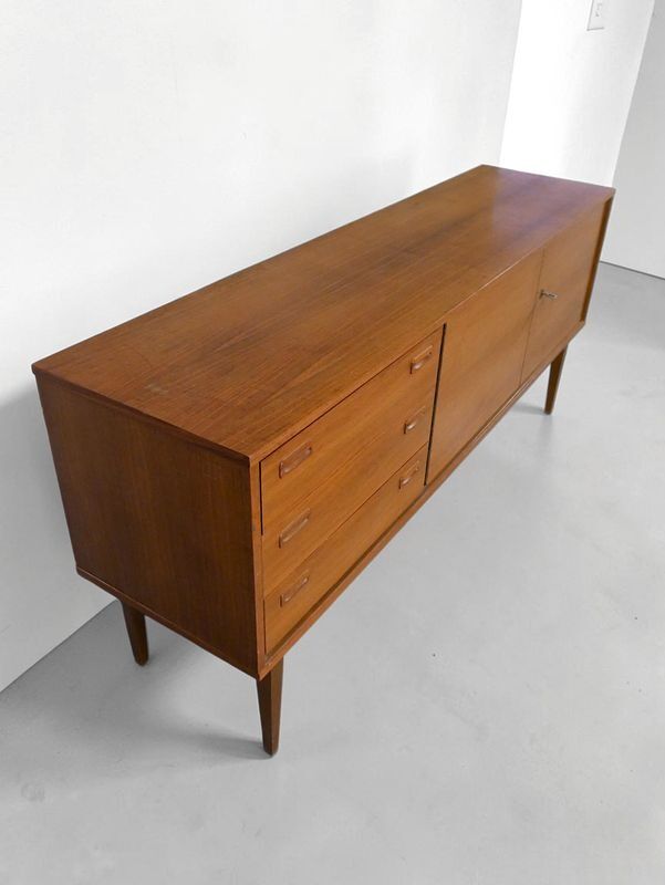 Scandinavian teak sideboard - Vintage 1960s 1970s