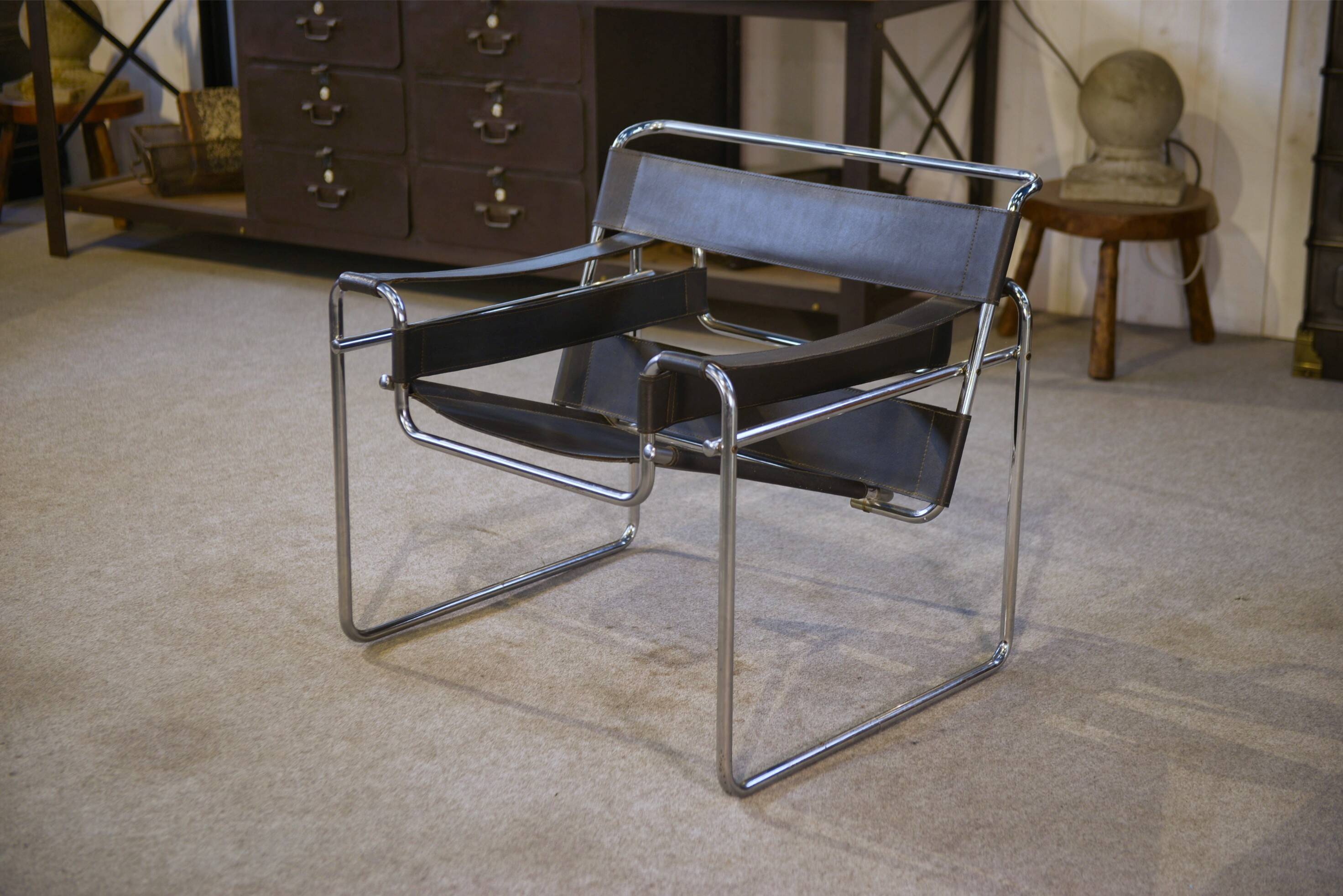 Wassily chair by Marcel Breuer Bauhaus design 1970s
