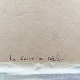 Tableau la Seine au soleil