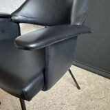 Black armchair from the 1950s