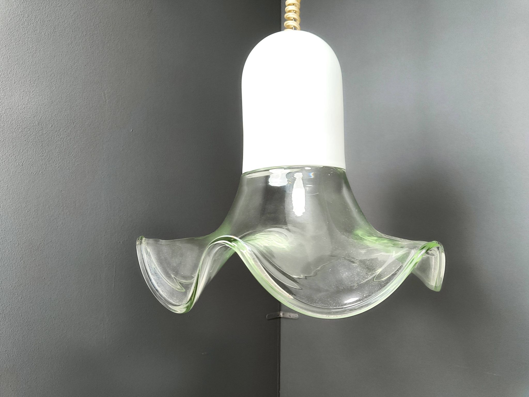 Murano pendant light by Roberto Pamio & Renato Toso, 1970s for Leucos