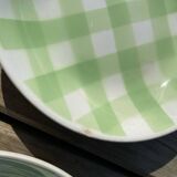 Set of 9 Digoin plates Scottish model