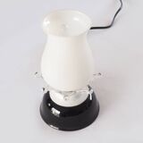 Ceramic and opaline lamp