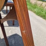 Set of 3 Scandinavian teak chairs