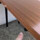 Marcel Gascoin modernist dining table + extension 1950