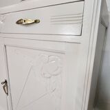 UNIQUE WHITE ART DECO SIDEBOARD