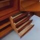 Vintage Scandinavian high sideboard in teak from the 50s and 60s