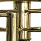 Brass suspension Mid-century 10 arms by Honsel Leuchten
