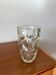 Round faceted vase geometric shapes art deco 1930s