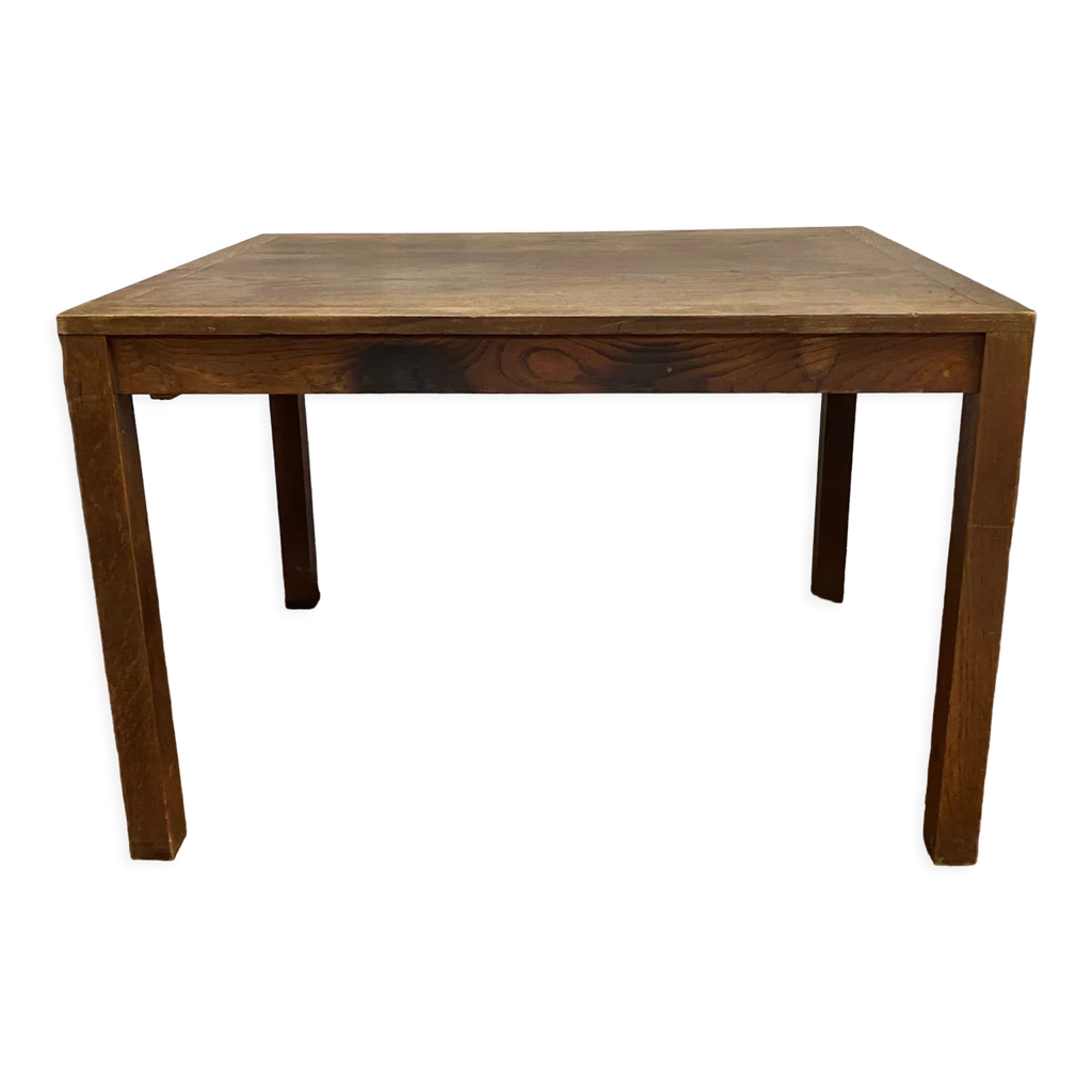 Table bois rectangulaire simple signé Stylnet pour le Printemps Paris ...