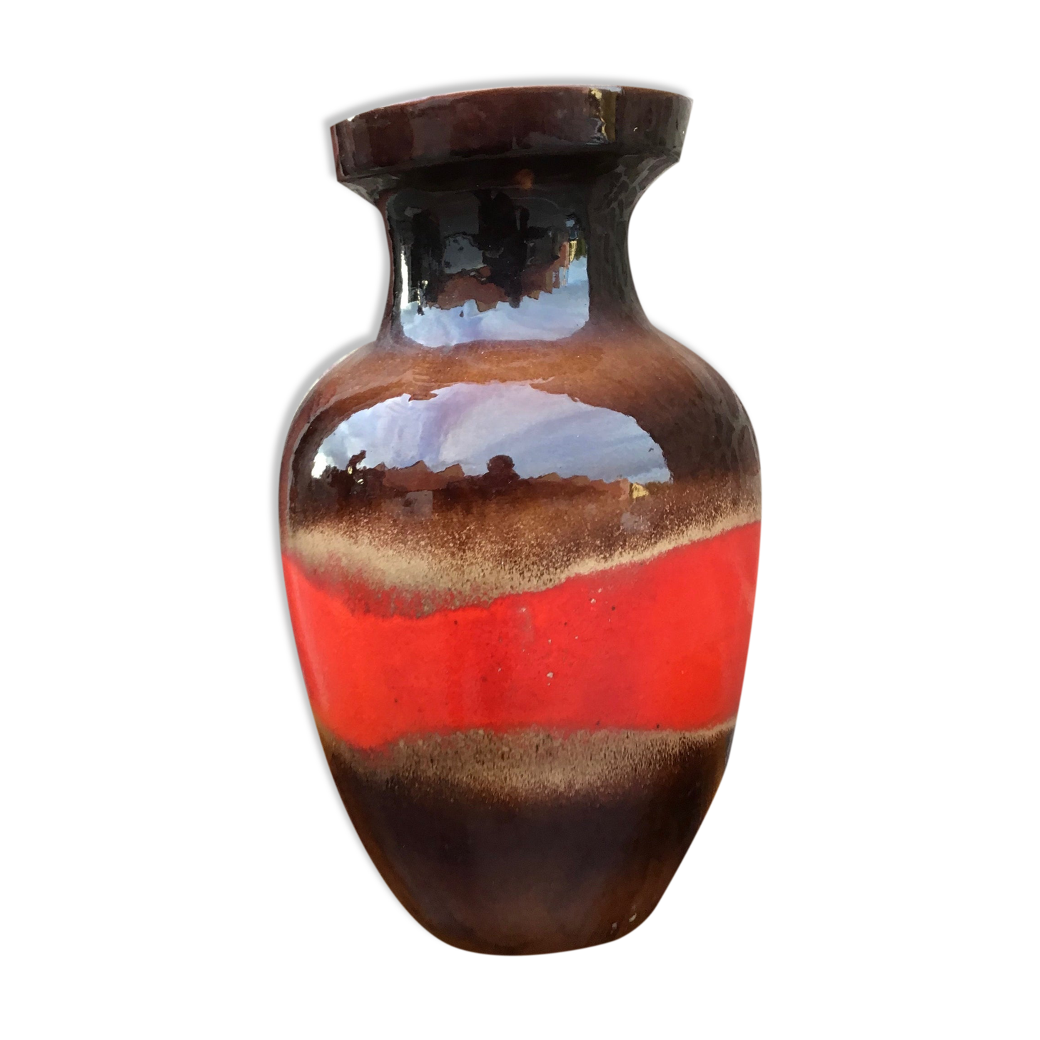 Vase en céramique vintage
