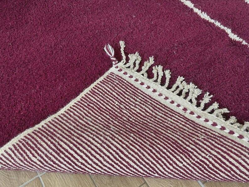 Traditional handmade pure wool rug, size 150 x 250 cm