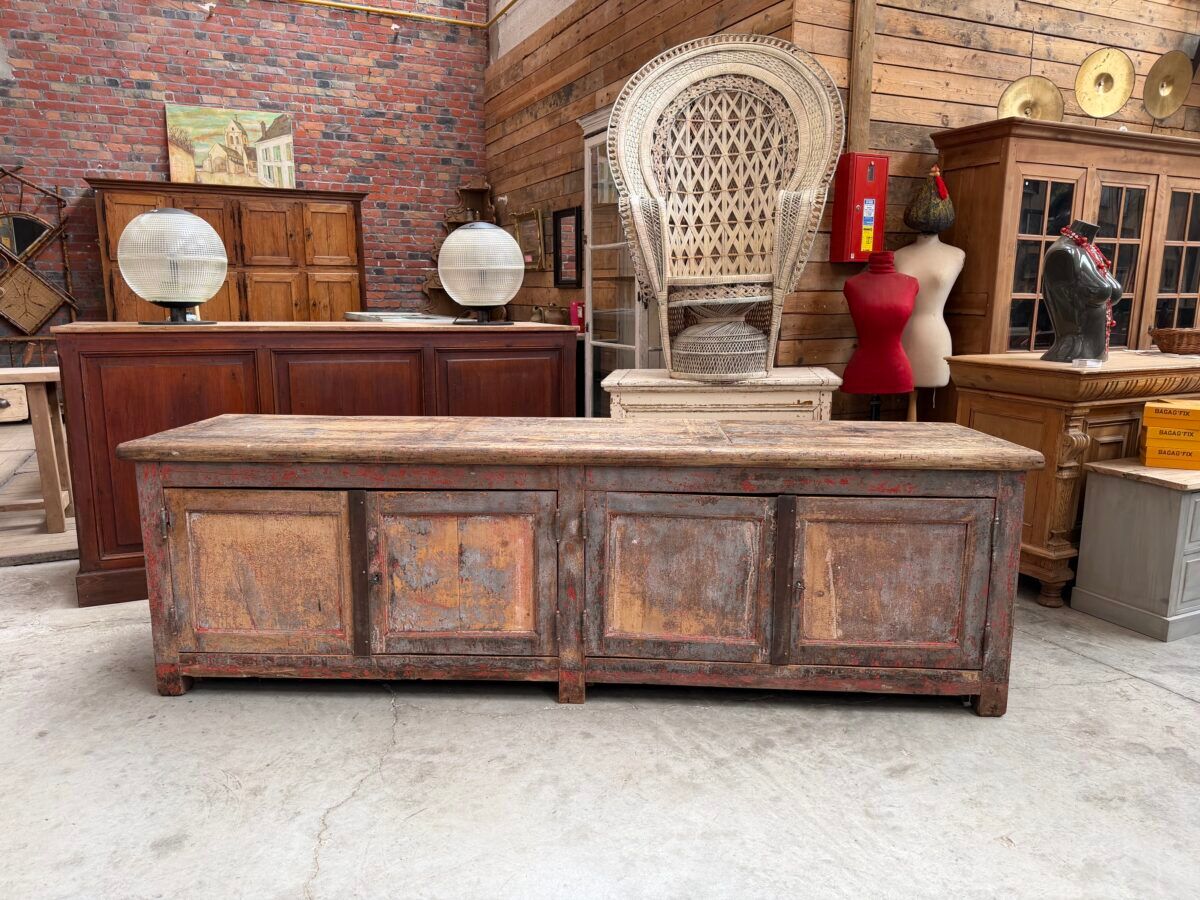 Grand meuble d’atelier début XXème