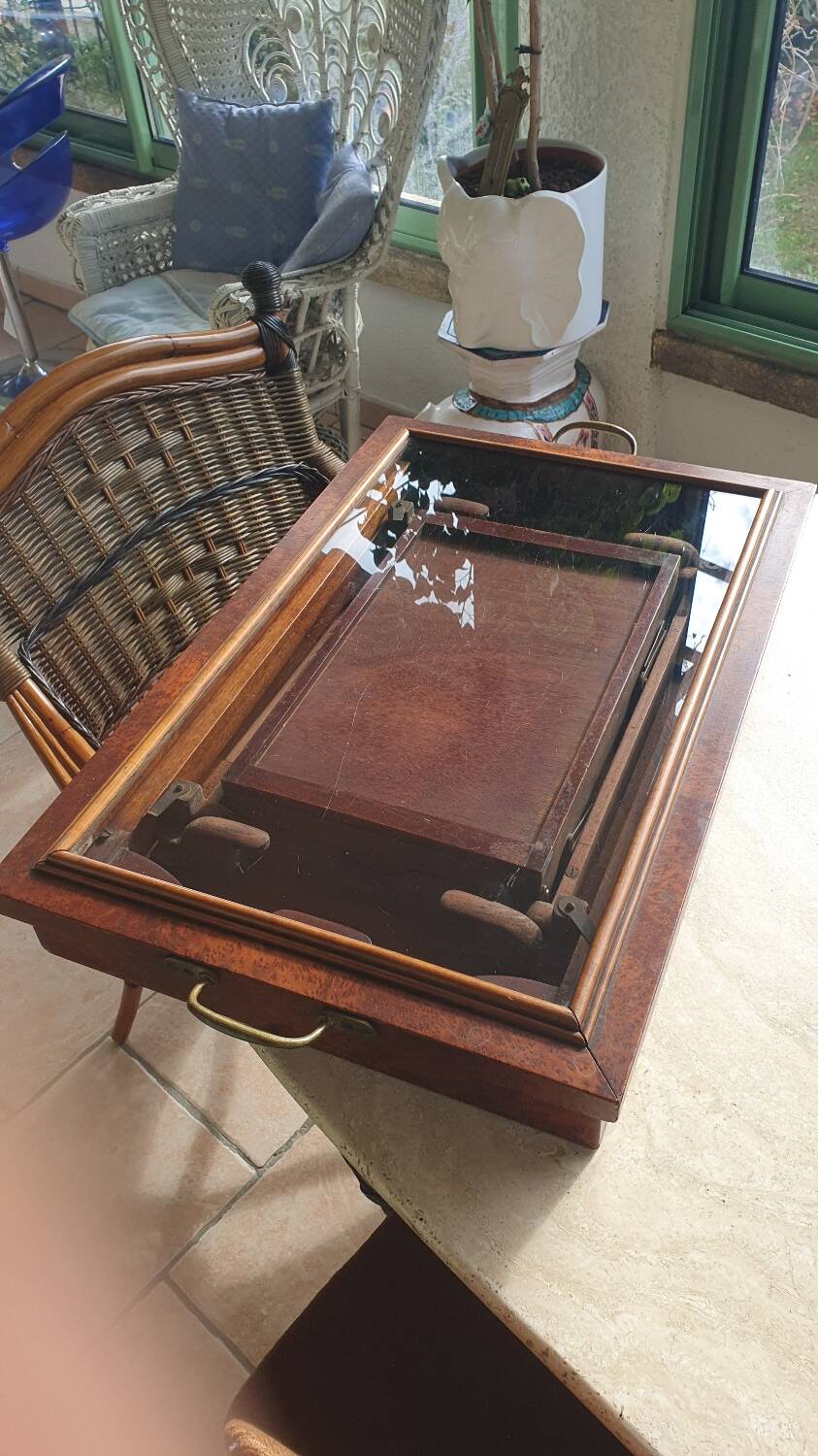 Travel side table