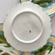 6 asparagus plates in faience barbotine from Salins