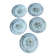 5 assiettes à dessert Saint-Amand – modèle Norelle