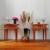 Pair of vintage bedside tables