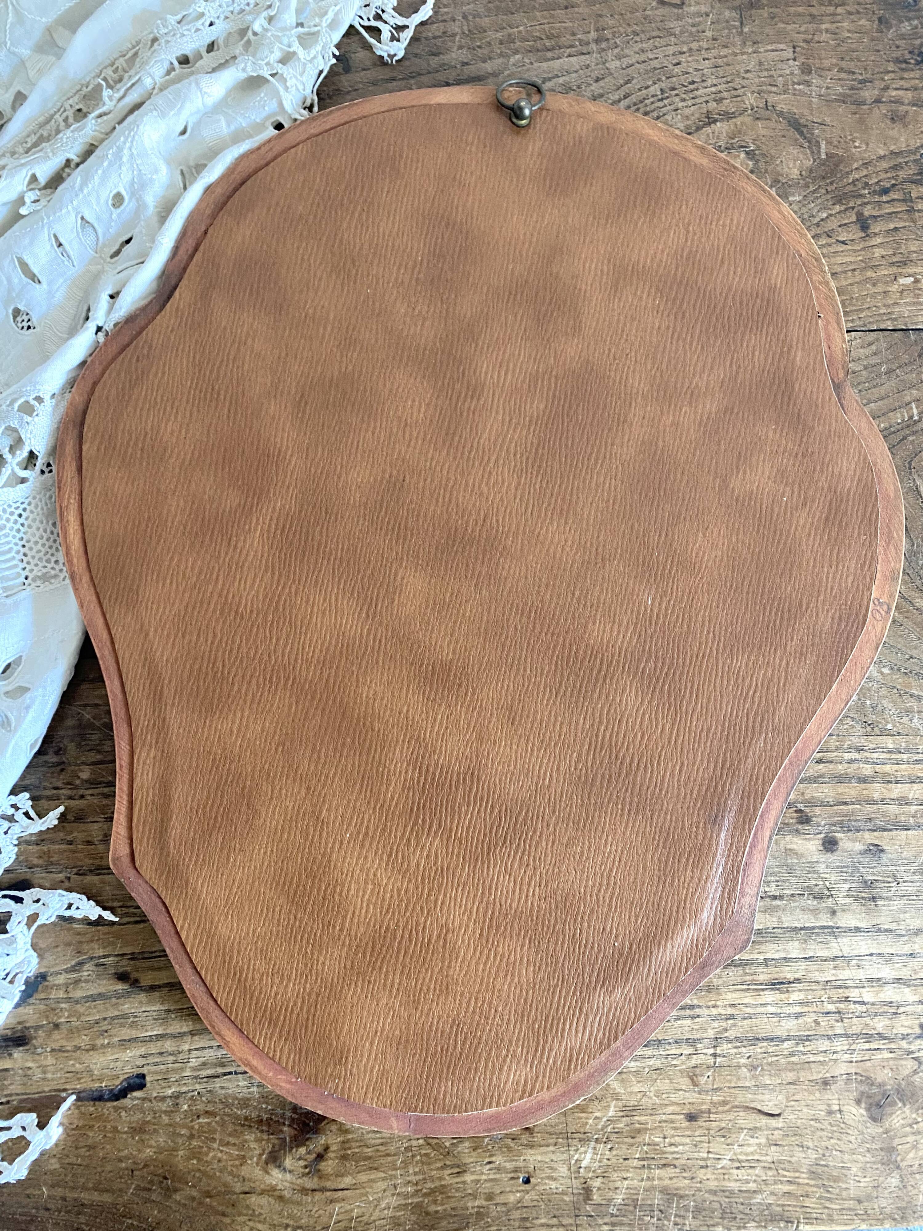 Miroir ancien doré 47 X 38 CM