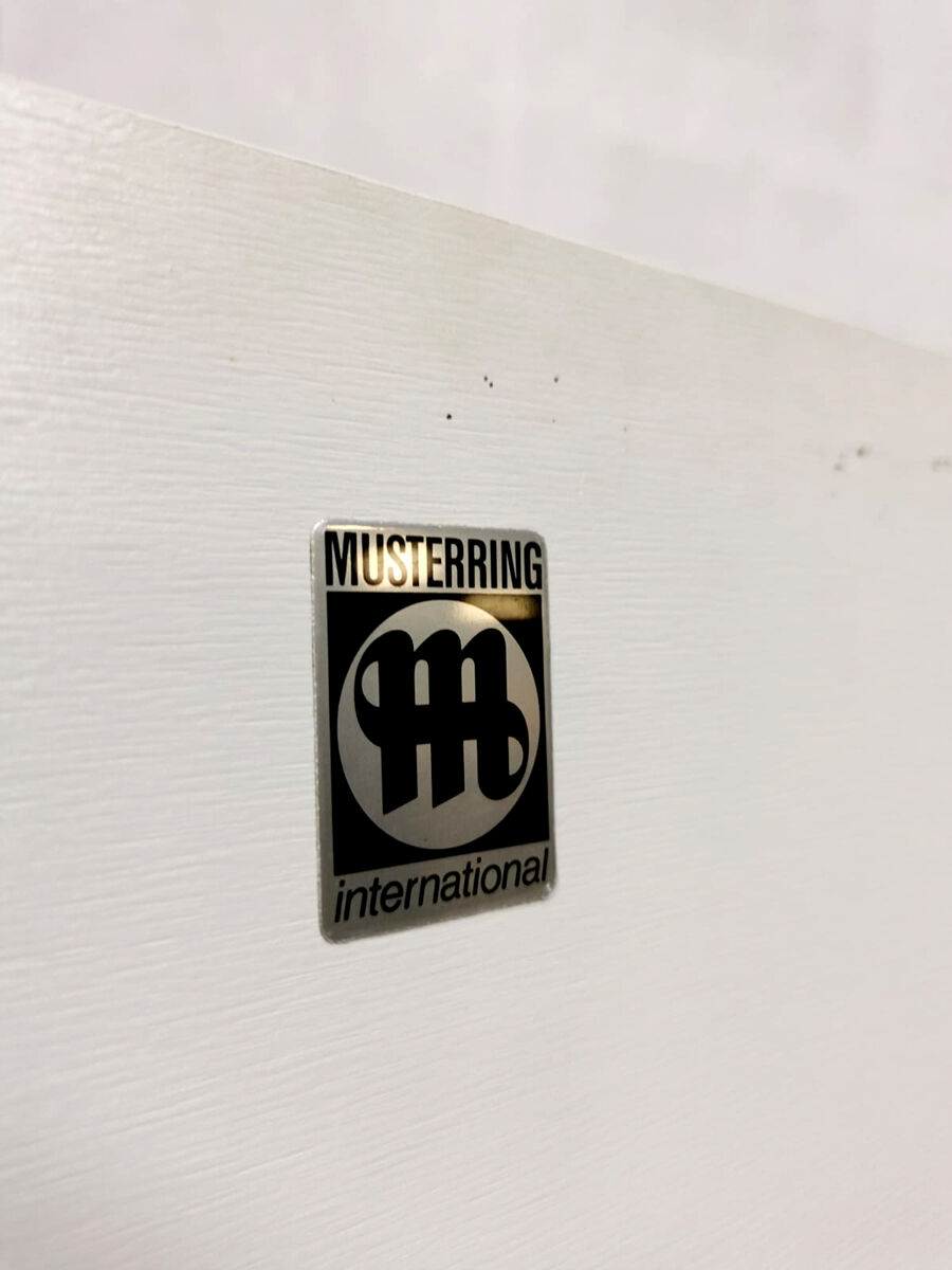 Vintage cabinet blanket chest Musterring