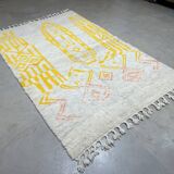 Tapis art abstrait berbère