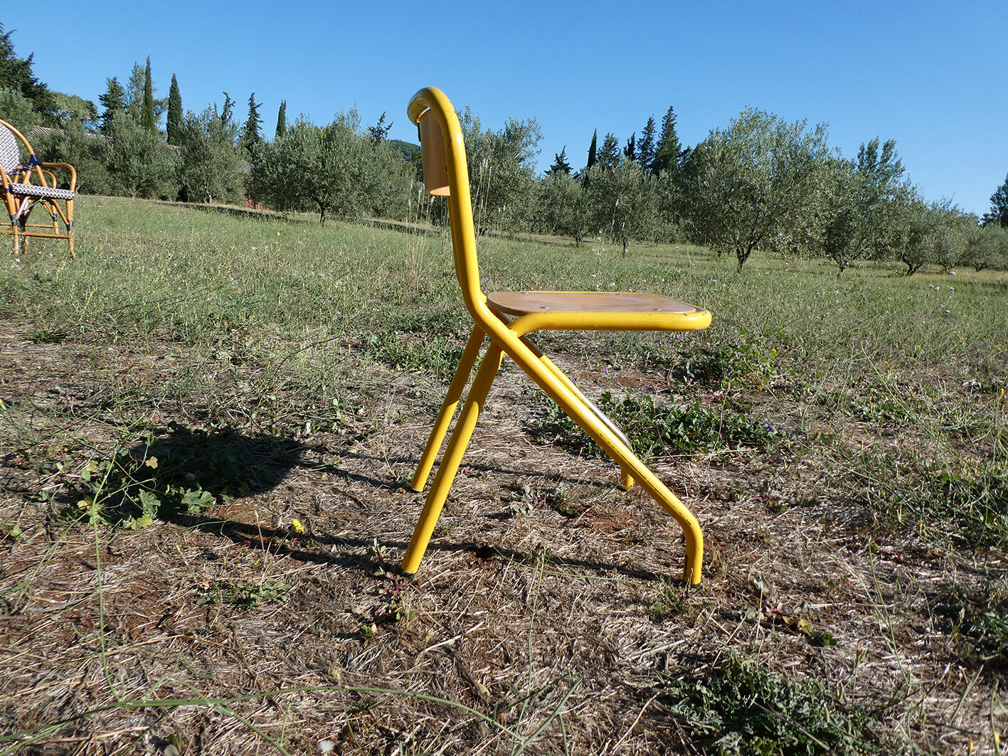 Wooden school chair 80