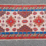 Old oriental carpet 154x82