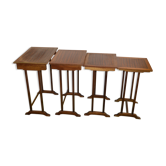 Mahogany side tables