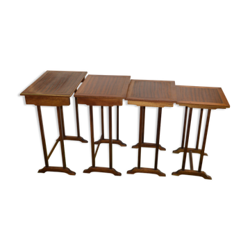 Mahogany side tables