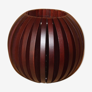 Cache pot en bois Design "Sauge"