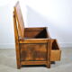 Chaise coffre enfant 1950
