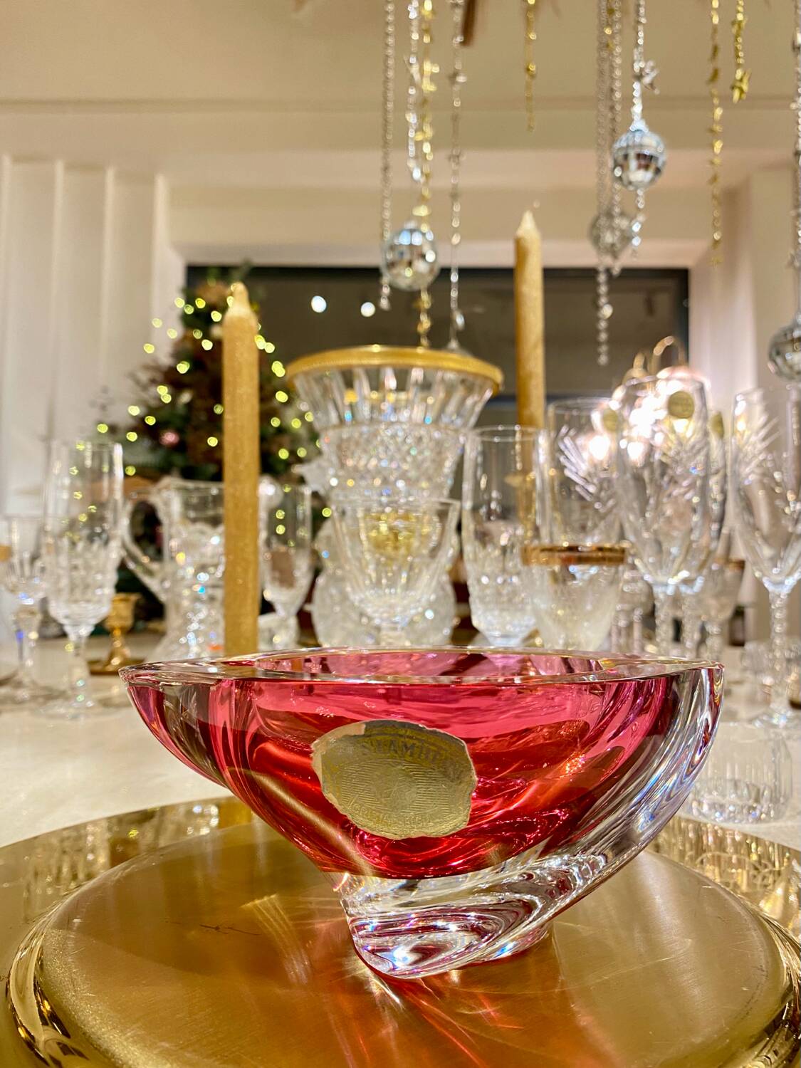 Cendrier Val Saint Lambert 1960