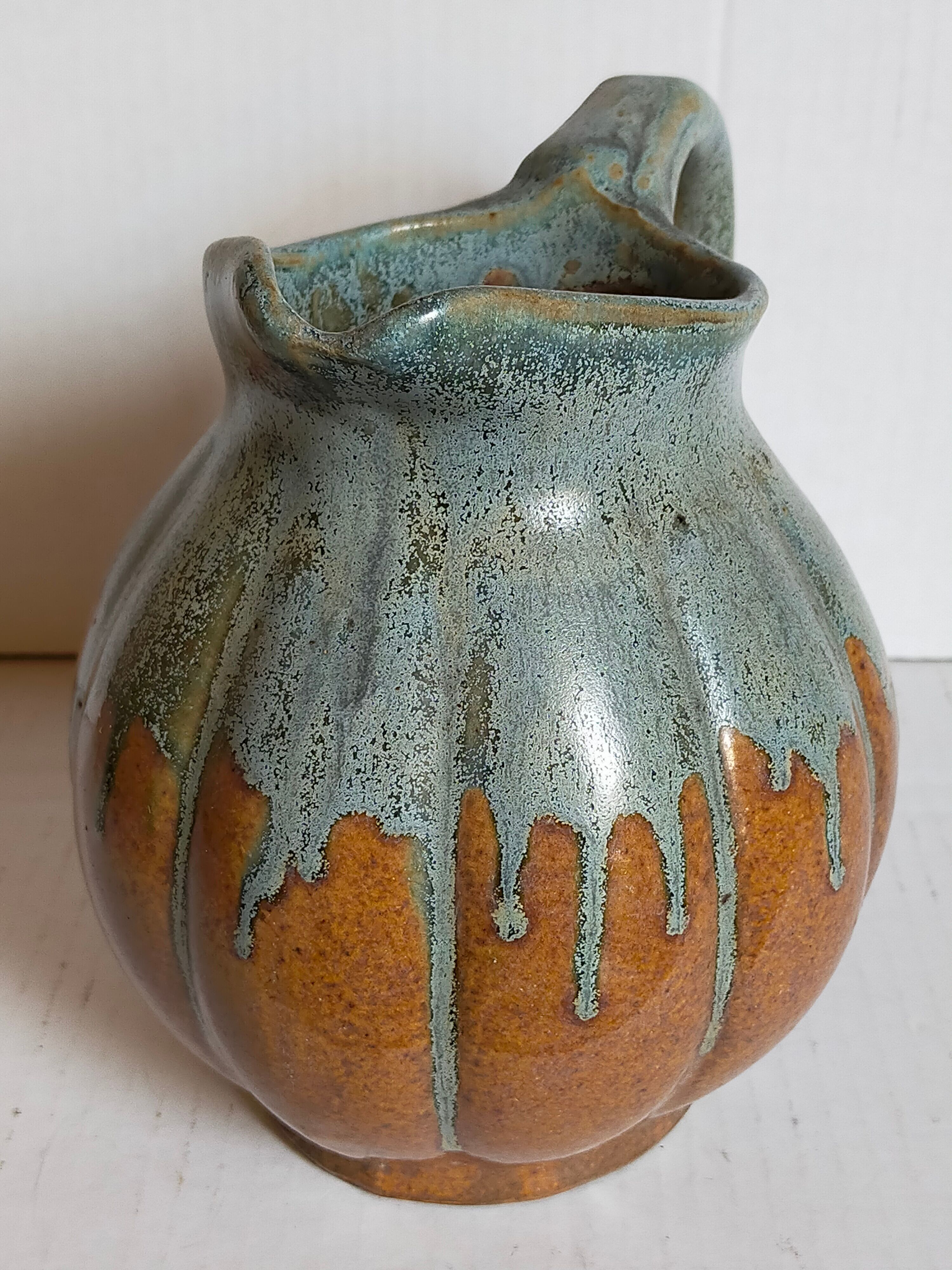 Pichet en grès émaillé Art-nouveau début XXème