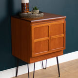 Buffet en teck retro années 1960 nathan squares