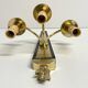 Antique Pair of 3-Light Wall Lights - Gilt Bronze and Mahogany - Neoclassical - 40's