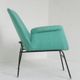 Fauteuil lounge moderne du milieu du siècle