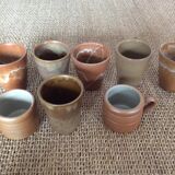 Set of coffee cups