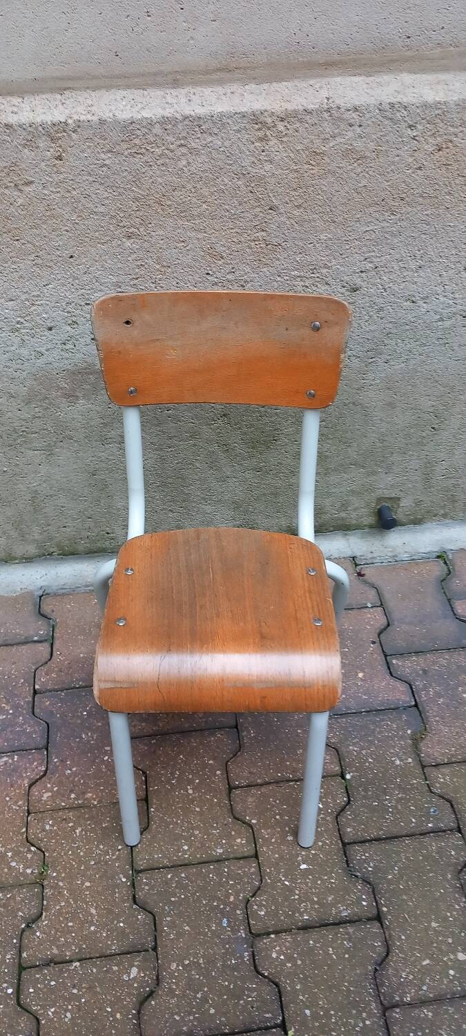 Vintage school chair