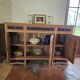 Buffet made of solid cherry wood, late Art Nouveau.