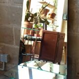 Wall-mounted dressing table mirror, 1950s