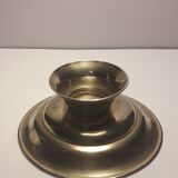 Coupe en laiton gravée