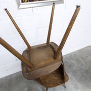 Pair of Baumann chairs model Gentiane 1960