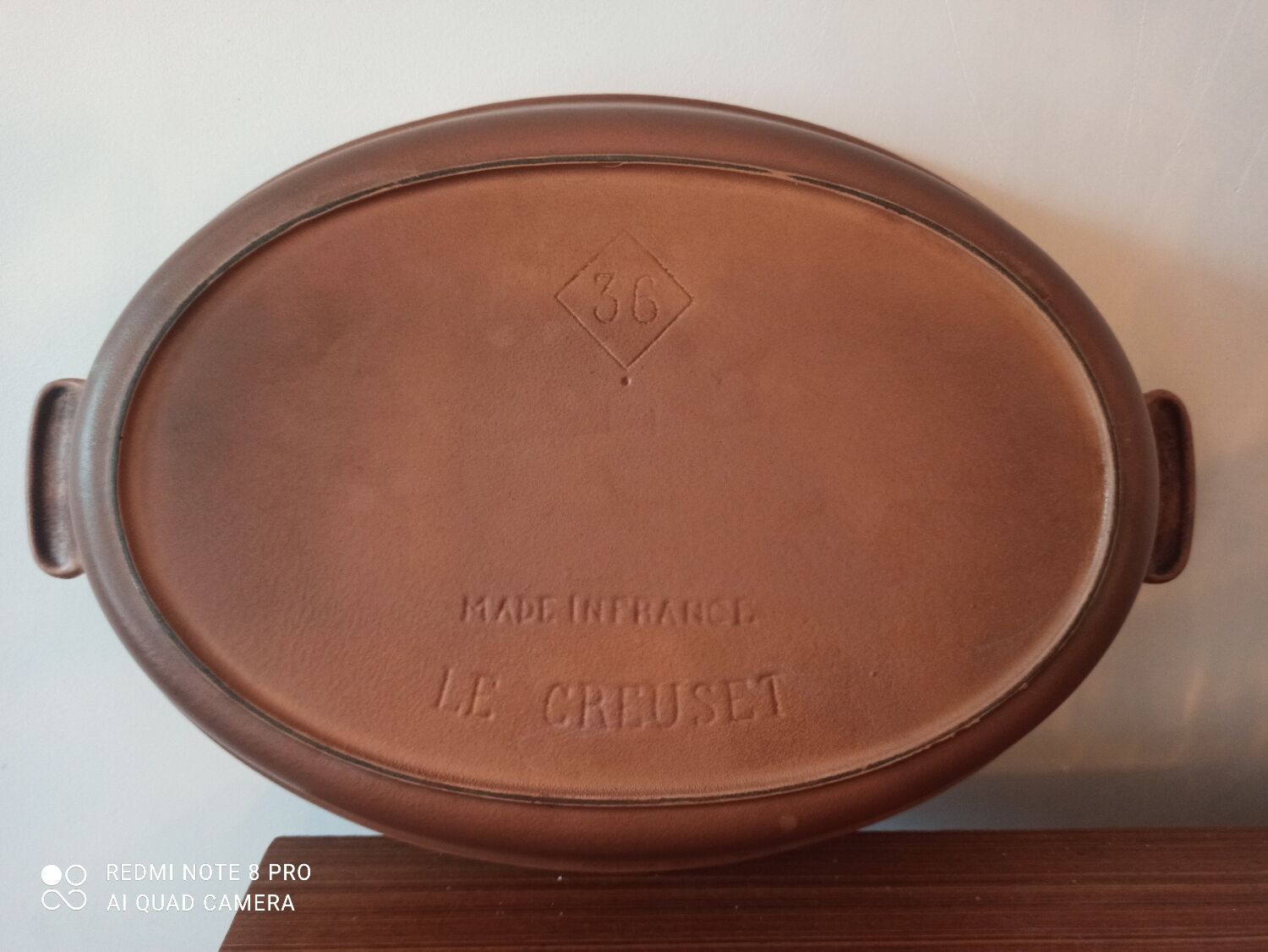 Plat en fonte Le creuset 36