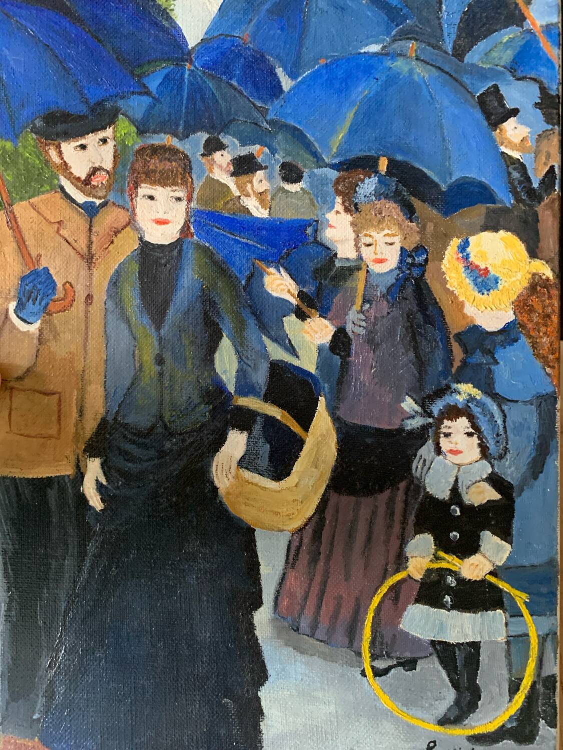 Oil painting on canvas