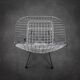 Iconic DKR wire chairs by Charles and Ray Eames for Vitra, set of 4