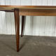 Table à manger vintage en teck extensible – années 60