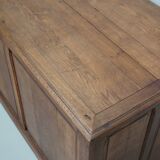 Antique French Oak Apothecary / Filing Cabinet / Kitchen Island, 1920/30s
