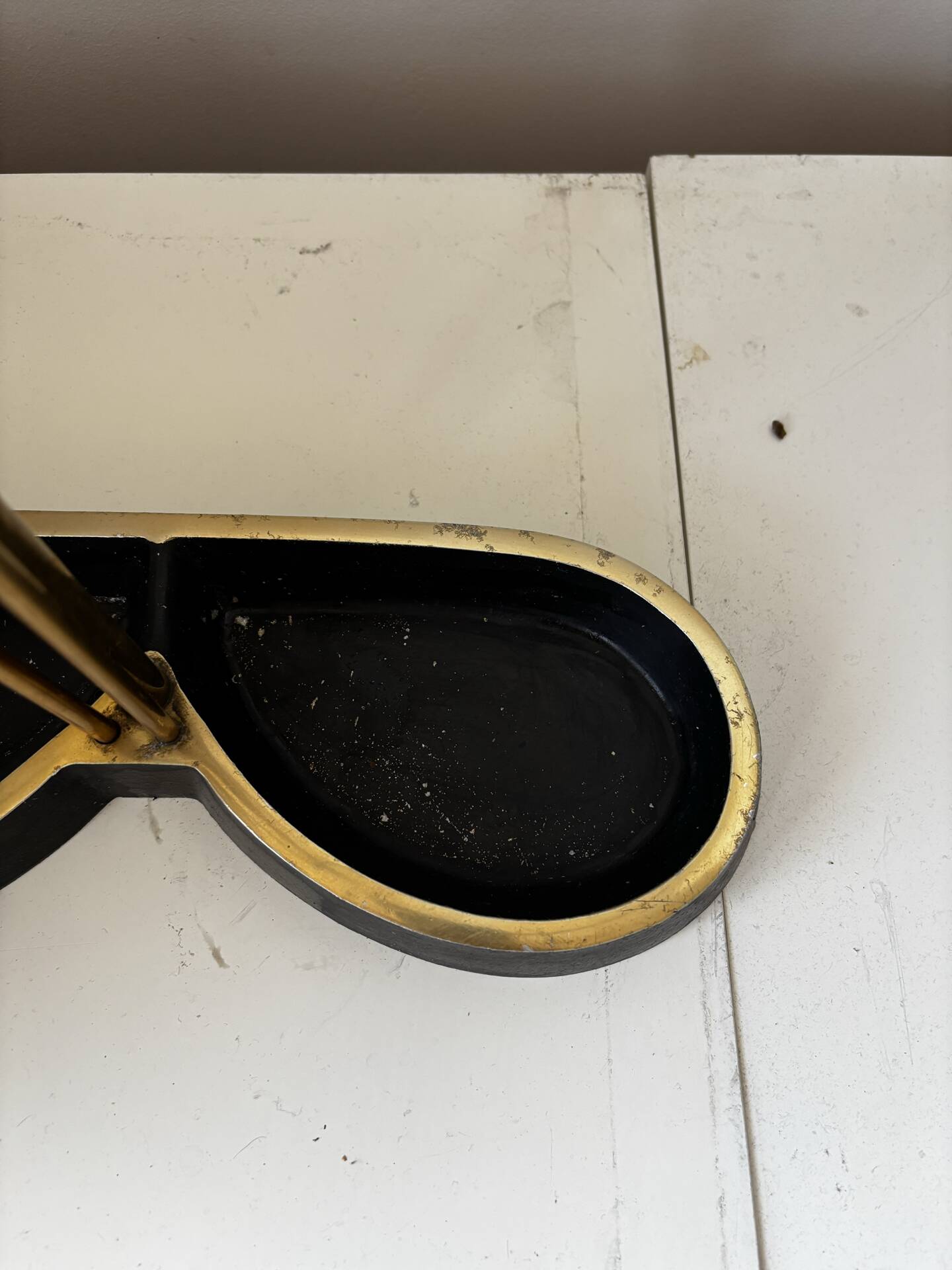 Bauhaus brass umbrella stand